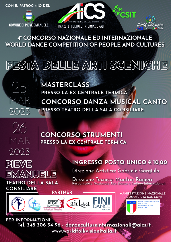 Danze e Culture Internazionali Home World Folk Vision Italia